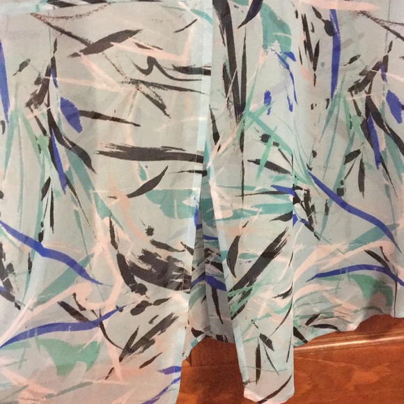 NWT sheer sleeveless blouse 2X - Picture 4 of 6